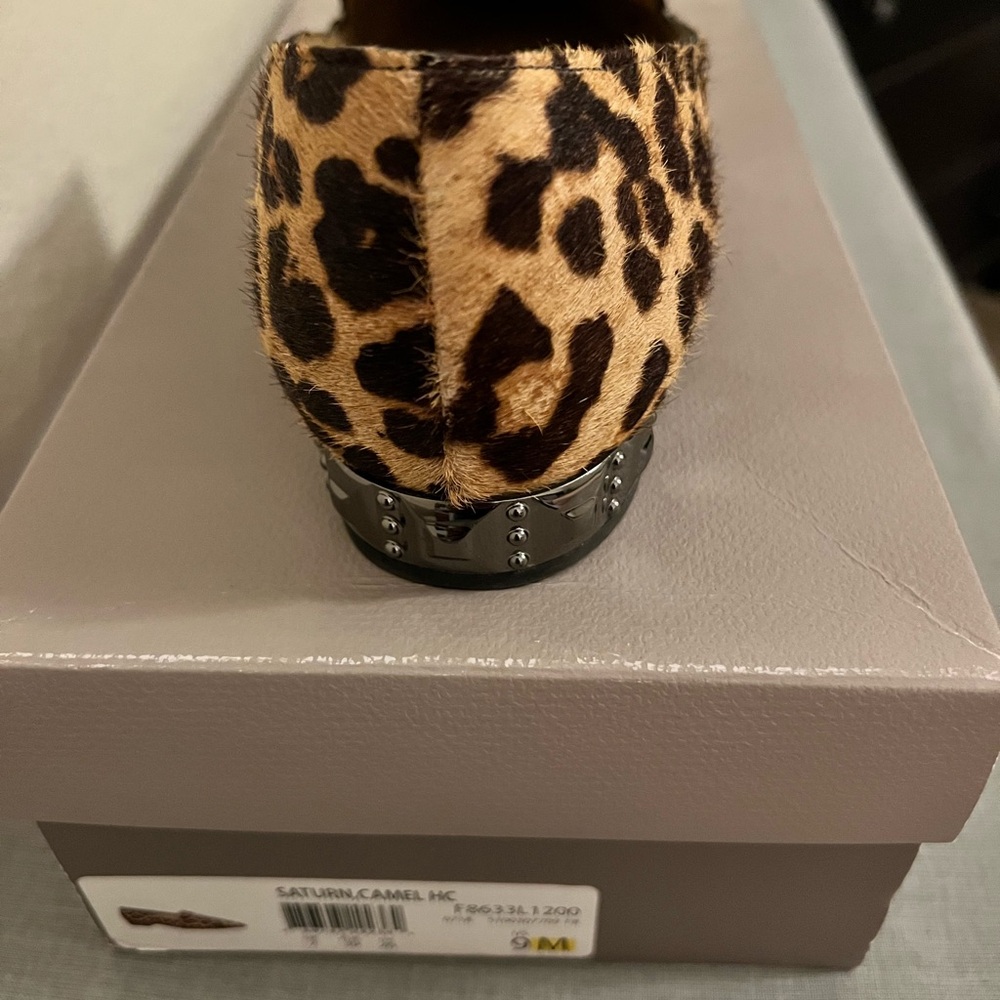 Franco Sarto Animal Print Loafers - Picture 4 of 5